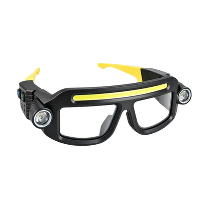 LED Headlamp Glasses: The Light Goes Where You Look, Both Hands Stay On The Job