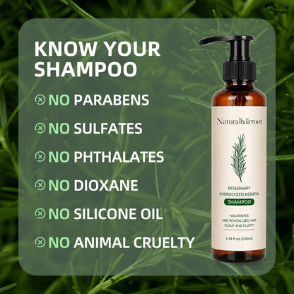 🌿 Rosemary Hair Growth Shampoo