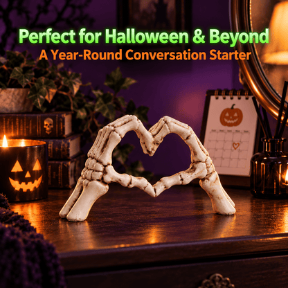🎁Last Day Promotion 49% OFF🔥Gothic Skeleton Heart-Hand Statue